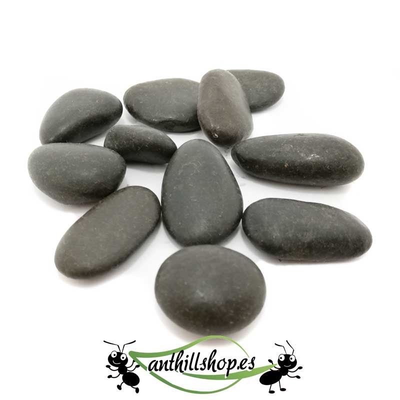 DECORATIVE BLACK STONES 100 gr