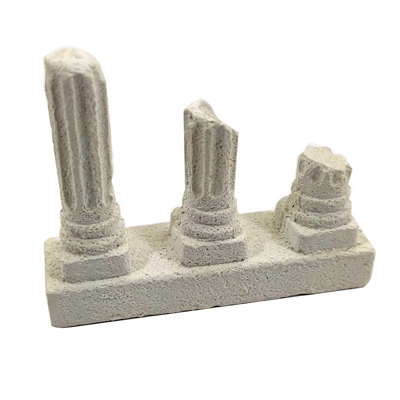 Decorative stone columns for ivory anthills