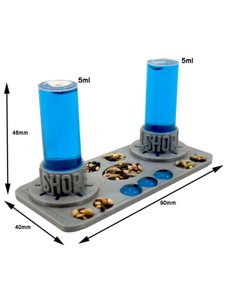 MEGA BEBEDERO 3D GRIS