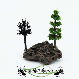 Trees to decorate anthills